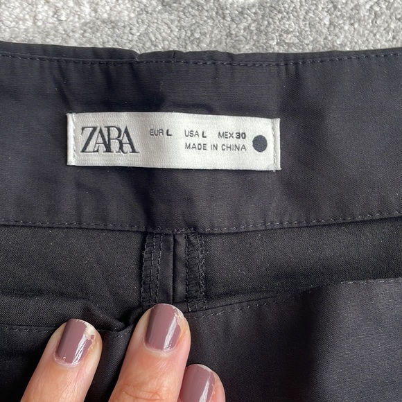 Black Eyelet Shorts - Picture 2 of 4